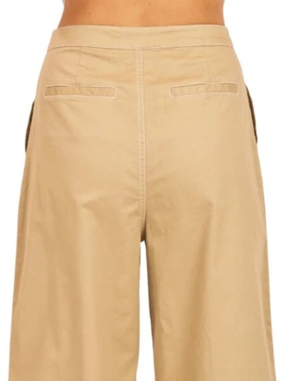 Sage The Label Seedling Contrast Stitch Pants High waist wide leg Small - Picture 7 of 16